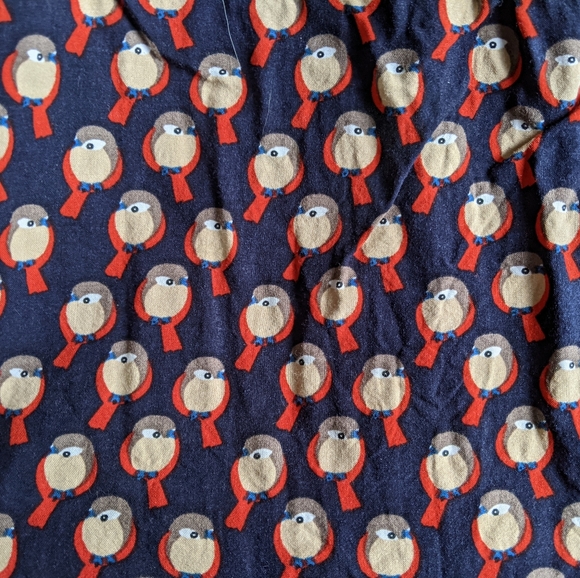 Bird print sleeveless dress - Picture 2 of 5